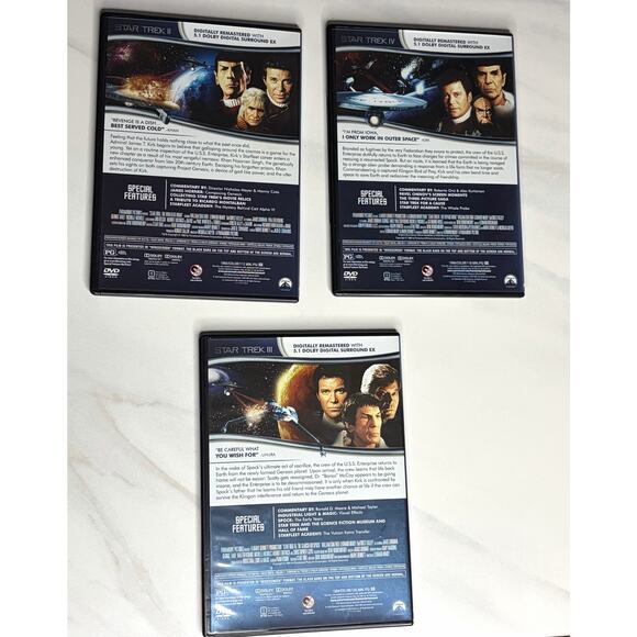 Star Trek Original Motion Picture Collection DVDS I-VI, & Captain's Summit - Picture 8 of 10